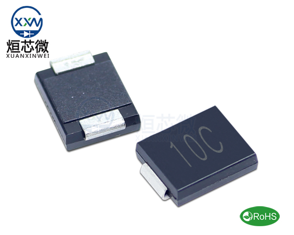 1.5SMC10CA參數(shù),TVS二極管1.5SMC10CA瞬態(tài)抑制二極管