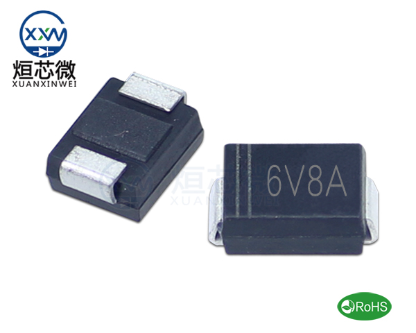 P6SMB6.8A參數,TVS二極管P6SMB6.8A瞬態(變)抑制二極管